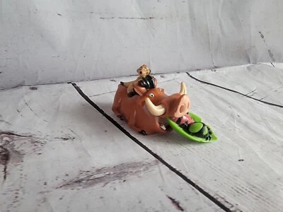 Figura de juguete de PVC de colección - Disney El Rey León Pumba Timón Burger King Foto 1 de 4