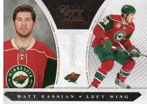 2010-11 Luxury Suite Wild Hockey Card #196 Matt Kassian RC /899