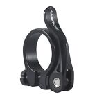 Secure and Easy to Use BLACK BIKE ForSEAT POST CLAMP Aluminum Alloy 31 8 34 9MM
