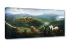 Gaston and Lefou's Arrival 12Hx28W by Concepts Gallery Wrapped Disney Fine Art