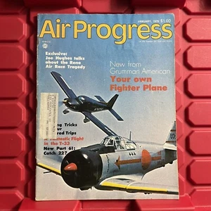 Air Progress Magazine Grumman American Your Own Fighter Plane Vintage Jan 1976 - Imagen 1 de 2