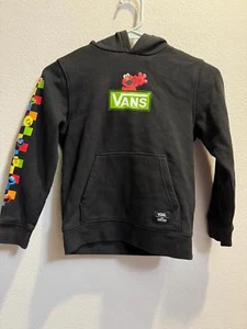 Vans x Sesame Street Hoodie - Kids' Black Elmo Design - Youth Medium 5 - Picture 1 of 3