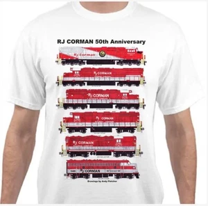 Maglietta RJ Corman Locomotives Railroad di Andy Fletcher - Foto 1 di 1