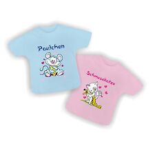 Babyshirt Nom Motif T-Shirt Chemise à Manches Courtes Enfants Nourrisson Bébé