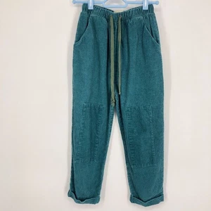 Wander & Wonder Kinder Hose Größe 11-12Y Cord türkis blau Knieflicken Pull On - Bild 1 von 12