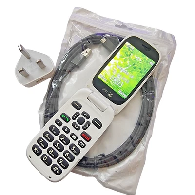 Doro 6520 2G 3G Seniors OAP Flip Phone Unlocked • Loud Clear Easy to Use - Image 1 of 4