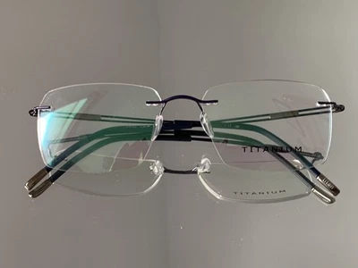 SILHOUETTE 5521 RIMLESS GLASSES FRAME, READ FULL DETAILS, EXCELLENT CONDITION - Image 1 of 4