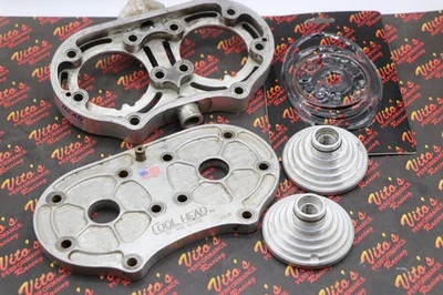 PRO DESIGN COOL HEAD genuine aftermarket billet aluminum Banshee DOMES 18cc M-73 - Image 1 of 4