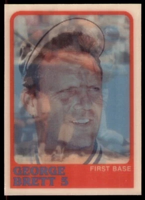 1988 Sportflics George Brett Kansas City Royals #150 - Image 1 of 2