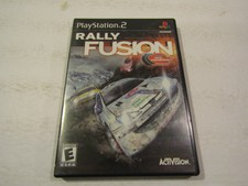 Rally Fusion for Playstation 2 PS2 in VG Condition No Manual Free Shipping