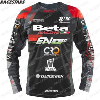 Camisetas Beta Motocross Manga Larga Dirt Bike Enduro Racing Off-Road MTB Foto 1 de 4