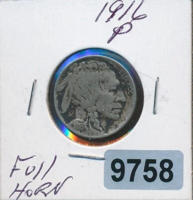 BUFFALO NICKEL - 1916 -P - UNA COMPRA - #9758 Foto 1 de 2