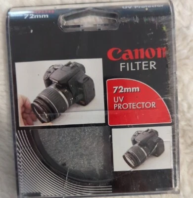 Canon OEM Glass Filter UV Protector 72mm - Image 1 of 3
