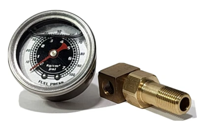 FUEL PRESSURE LIQUID FILLED GAUGE ADAPTER KIT BK FOR HONDA CIVIC - Image 1 of 4