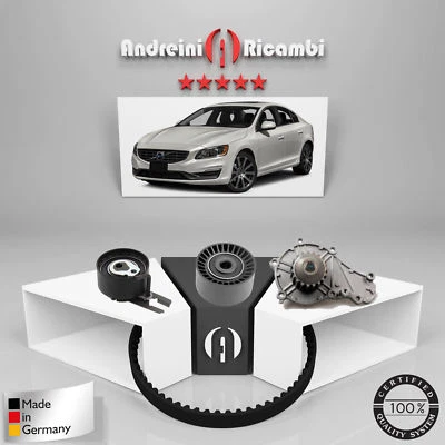 KIT DISTRIBUZIONE + POMPA ACQUA VOLVO S60 II 1.6 D2 84KW 114CV 2012 -> - Immagine 1 di 2