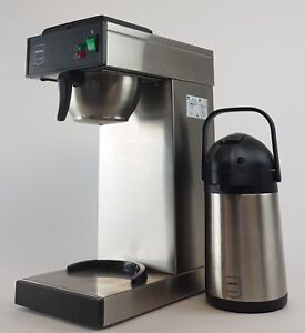Kaffeemaschine Filter Maschine GCA2101, 2l Wassertank, mit 2 l Pumpkanne, B-W