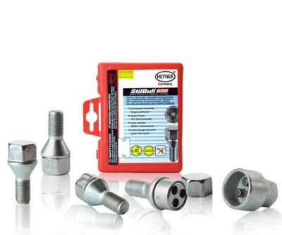 HEYNER GERMANY Renault Kangoo (17Mm Hex) 1999+ Tuercas de bloqueo de rueda M12X1,5 pernos para aleaciones Ogd