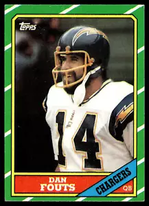 1986 Topps #231 Dan Fouts - Bild 1 von 2
