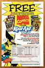 1995 Kool-Aid Marvel Comics Subscription Print Ad/Poster Wolverine X-Men 90S Art
