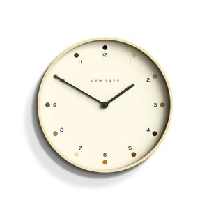 NEWGATE® Mr Clarke Wall Clock - Analog Wall Clock - Silent Wall Clock - Kit - Picture 1 of 7