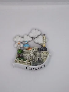 Magnet Resin Kühlschrank Souvenir Fridge Magnet Catania Sizilien Sicilia - Bild 1 von 1