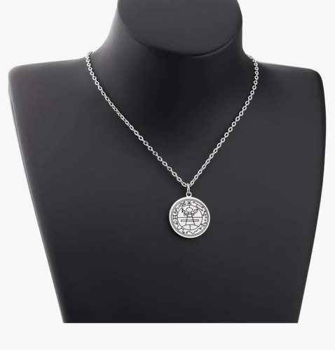 UNDERCOVER Potente Collana con Ciondolo Sigillo Segreto di Salomone