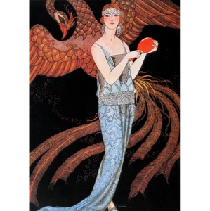 George Barbier Art Print – 1922 Gustav Beer – Gazette Bon Ton – 3 sizes Poster - Picture 1 of 5