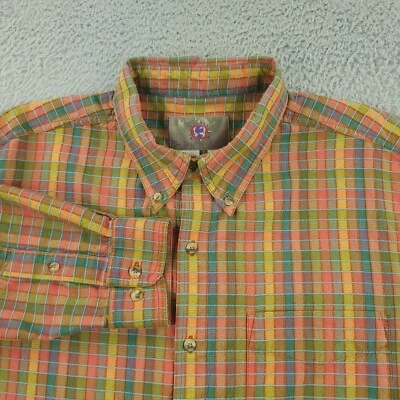 The Territory Ahead 衬衫男式大号橙色红色商务办公室休闲旅行 — 第 1/4 张图片