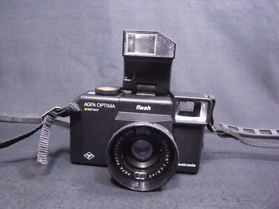 SENSOR DE FLASH VINTAGE ALEMANHA AGFA OPTIMA 35mm visor câmera de filme trabalho testado - Imagem 1 de 4