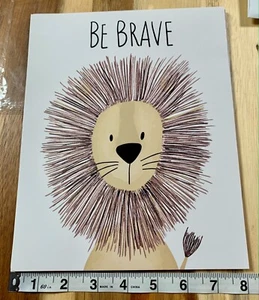 set of 6 - 8x10 Jungle Safari Nursery Decor Prints Wall Decor Posters Cute! - Picture 1 of 9