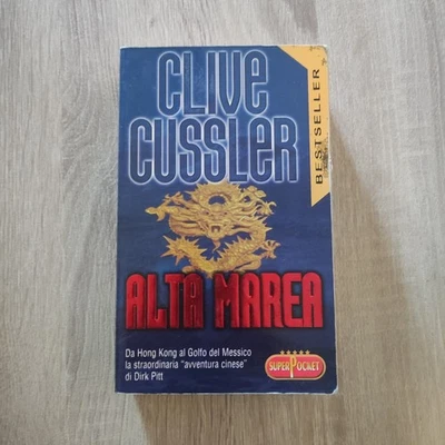 LIBRO ALTA MAREA di CLIVE CUSSLER Edizione SUPER POCKET BEST SELLER del 2003 - Immagine 1 di 2