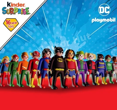 Kinder Egg DC Playmobil Mini Action Figures IDENTIFIED - Image 1 of 2