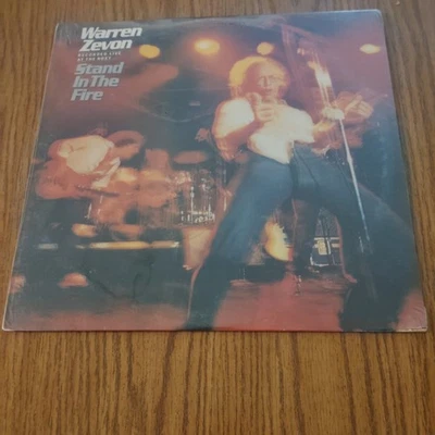 Warren Zevon Stand in the Fire Asylum Records 1980 Запечатанный Хороший Rca Club #2 - Изображение 1 из 2