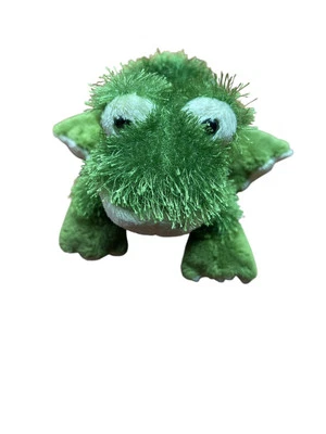Caja de peluche Ganz Cheektowaga verde/blanco Lil' Kinz Frog EG Foto 1 de 4