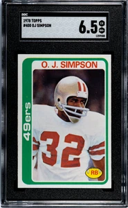 1978 Topps #400 Oj Simpson SGC 6.5 - Picture 1 of 2