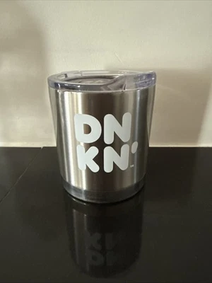 Taza de viaje Dunkin Donuts de acero inoxidable caliente/frío 12 oz aislada Foto 1 de 4