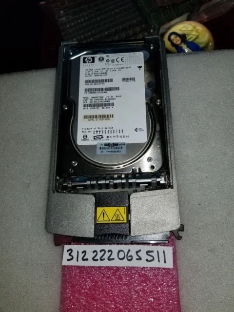 CA06550-B10100DC 72.8GB 10K U320 SCSI 3.5"  271837-008  3R-A6179-AA - Image 1 of 1
