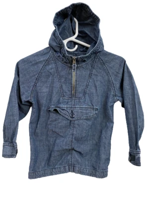Chaqueta Denim Osh Kosh B’Gosh De Colección Unisex Niños Niñas Sudadera con Capucha Bolsillo Canguro 7 Foto 1 de 4
