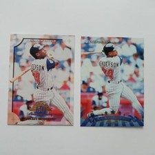 Rickey Henderson 1998 Leaf #34 & 1998 Donruss #118 (2)