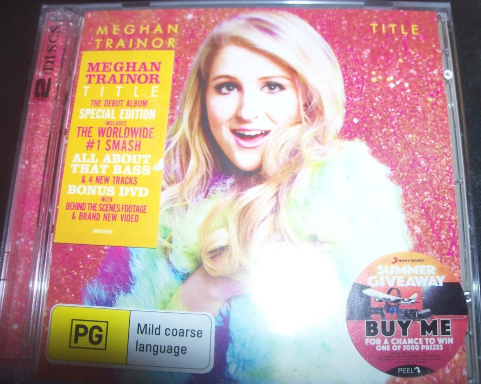 MEGHAN TRAINOR Title Special Edition CD/DVD BRAND NEW NTSC (All Region) - NEW - Image 1 of 1