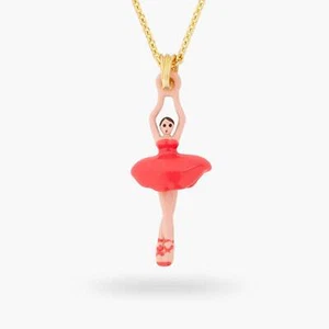 MINI PAS DE DEUX QUEEN OF FLOWERS PENDANT NECKLACE - Picture 1 of 5