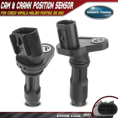Sensor de posição do eixo de comando e virabrequim para Chevrolet Impala Malibu Pontiac G6 OHV - Imagem 1 de 4