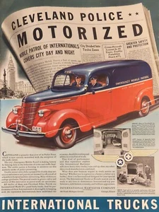 1939 international trucks Cleveland Motorized police. Mobile patrol - Picture 1 of 1