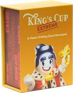 Kings Cup Extreme Drinking Card Games for Adults Couples Bachelorettes Party Toy - Picture 1 of 8