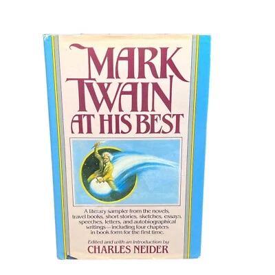 Mark Twain at his Best Charles Neider Hardcover Book Literary Sampler Novels Foto 1 de 4