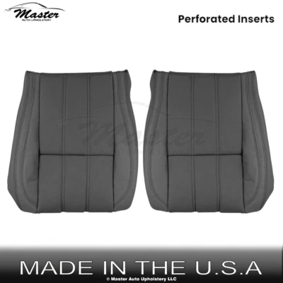 Fits 2013-2017 Land Rover Range Rover Front Driver & Passenger Ebony Seat Cover - Image 1 of 4