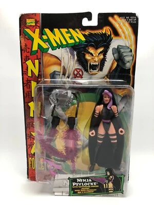 Marvel X-Men Ninja Psylocke Ninja Force Action Figure 1996 Toy Biz - Image 1 of 4