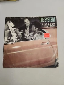 The System - Don't Disturb This Groove - RECORD SLEEVE ONLY (45RPM 7”) (AA11) - Picture 1 of 3
