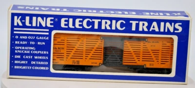 K-LINE D&RGW 5211 FREIGHT CAR NEW IN THE BOX O Gauge 1:48 Scale Train - Image 1 of 4