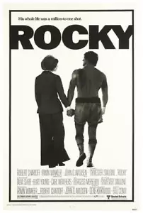 Rocky 1976 v1 - Locandina film classico - Foto 1 di 6